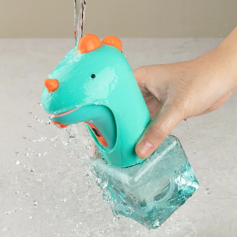 

Cartoon Dinosaur Automatic Foam Soap Dispenser Intelligent Sensor Kids Hand Washing Machine Kitchen Bathroom Supplies