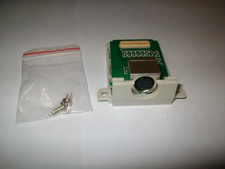 

FX3U-422-BD: suitable for FX3U series PLC to extend a round 8-pin RS422 communication port