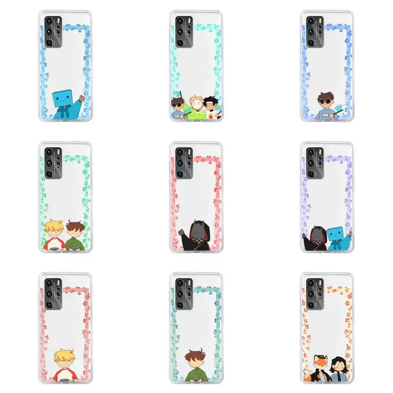 

dream smp game Phone Case For Huawei P40 P30 P20 Mate Honor 10i 30 20 i 10 40 8x 9x Pro Lite Transparent Cover