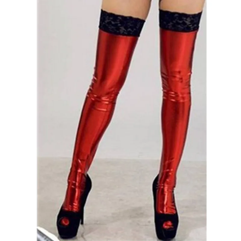 Женские черные Соблазнительные кружевные чулки с гидроэффектом боди из