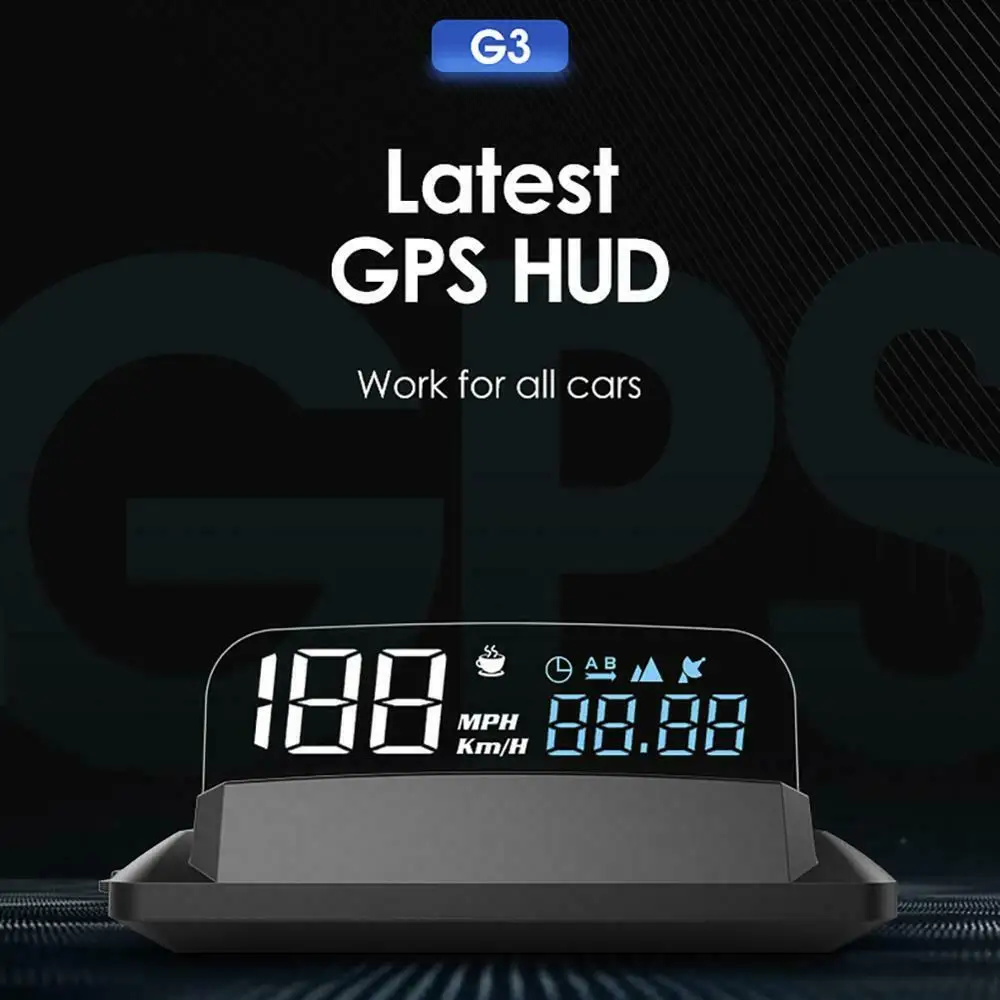 

Проектор на лобовое стекло G3, 5,5 дюйма, GPS, спутниковый спидометр