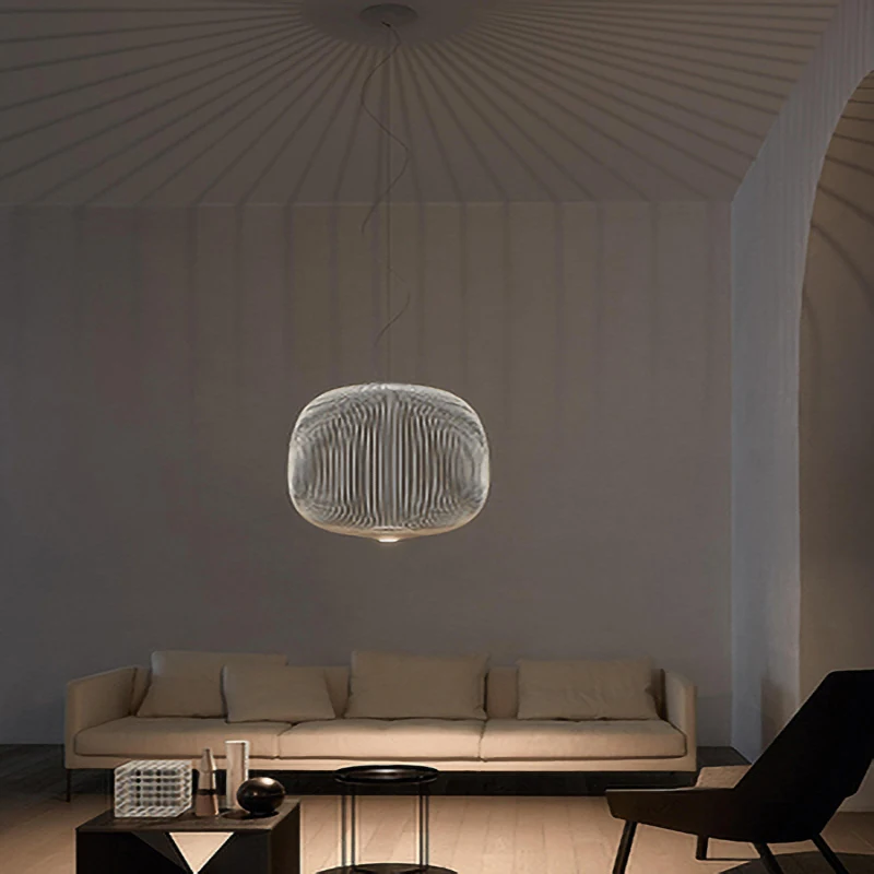 Скандинавский промышленный стиль Foscarini спицы клетка для птиц люстра с пультом