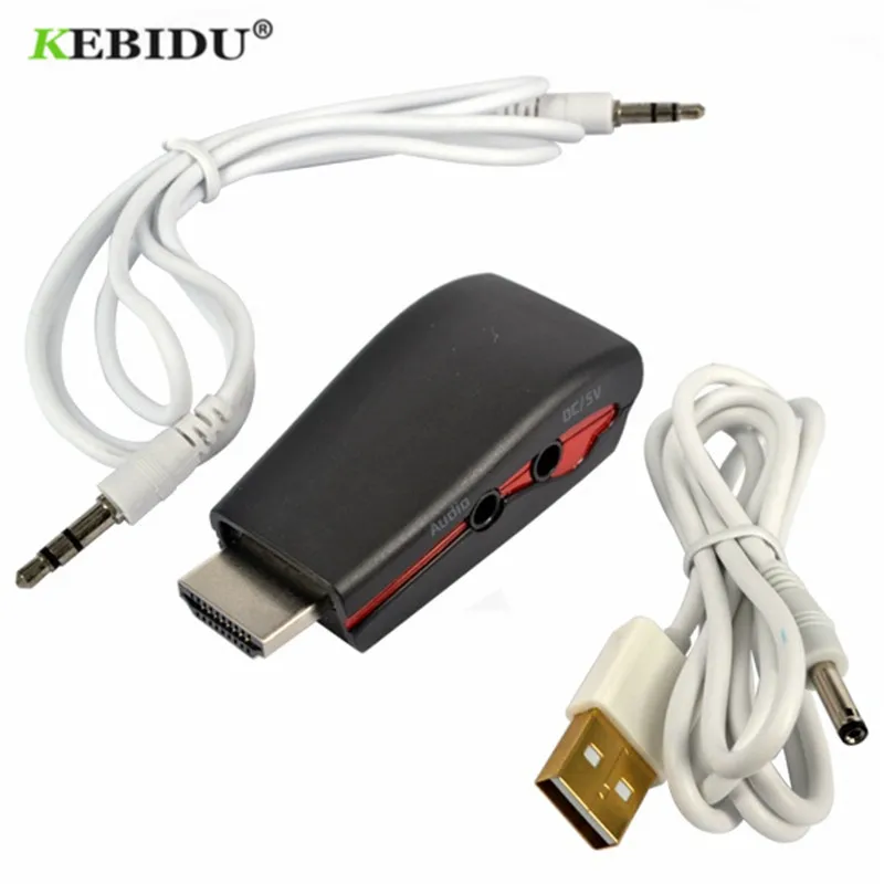 Переходник с разъемом Папа мама для XBOX 360 ноутбука PS2 HDTV DVD 1080P Аудио USB Power HDMI