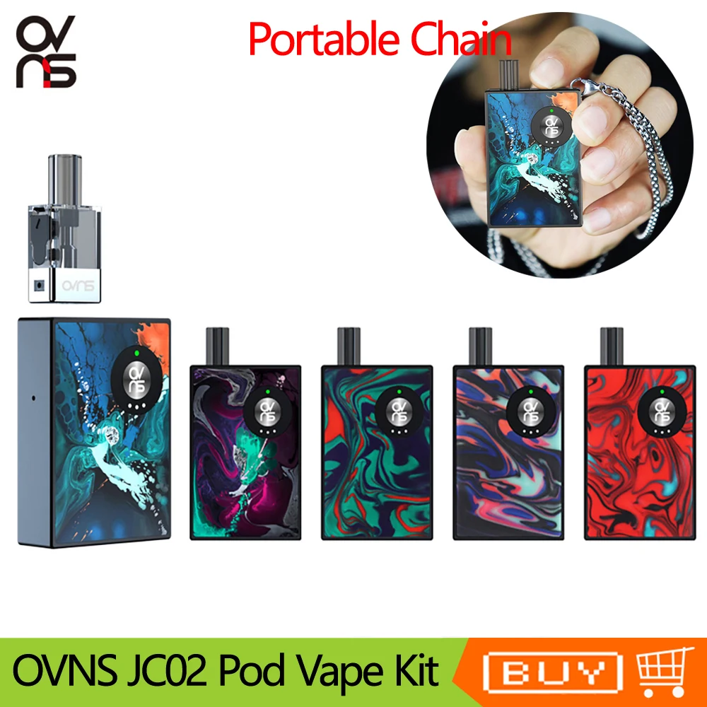 Оригинальный комплект Vape OVNS JC02 Pod 650 мАч система испарителя ручка для вейпа 1 0 мл