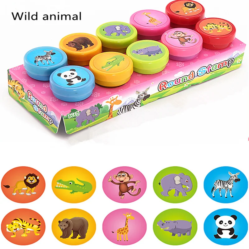 Круглый Многоцветный 10 шт. с милой пандой ребенка для скрапбукинга &quotсделай