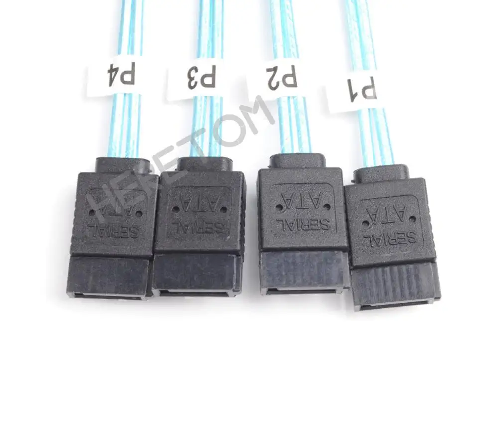 1M SAS sata кабель Mini-SAS SFF-8087 до 4 SATA Mini 4i SFF8087 36P 7P для передачи данных на жестком диске 100