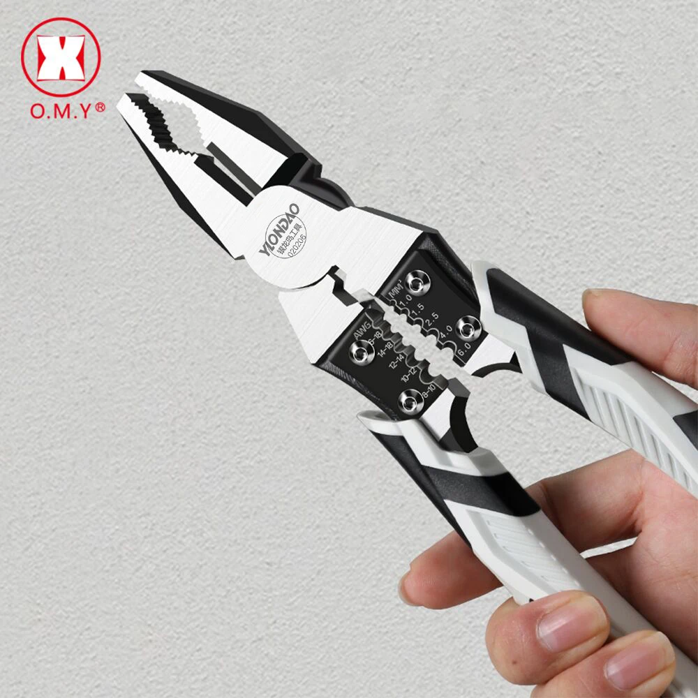 

OMY Multifunctional Universal Diagonal Pliers Set Needle Nose Pliers Set Universal Wire Cutters Set Electrician Cutting Tool