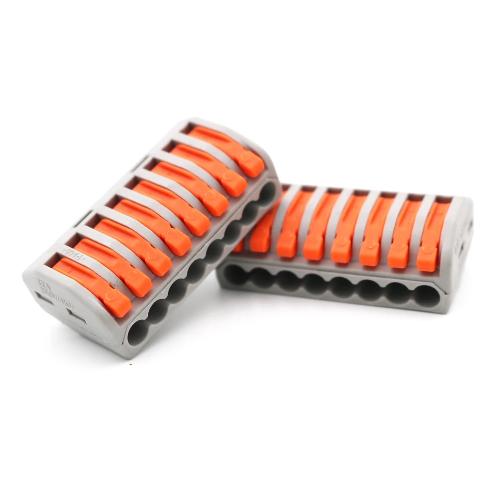 10 шт. PT 218 компактный проводка провода соединителя 8 полюс проводниковый блок 0 08