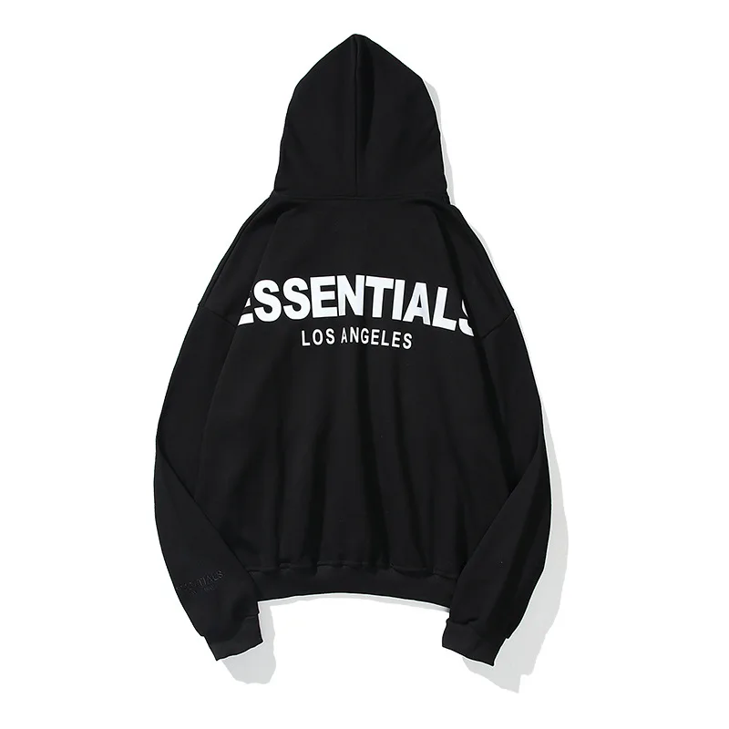 

Feel of God essentials Los Angeles limited 3M reflective lettered print Hoodie