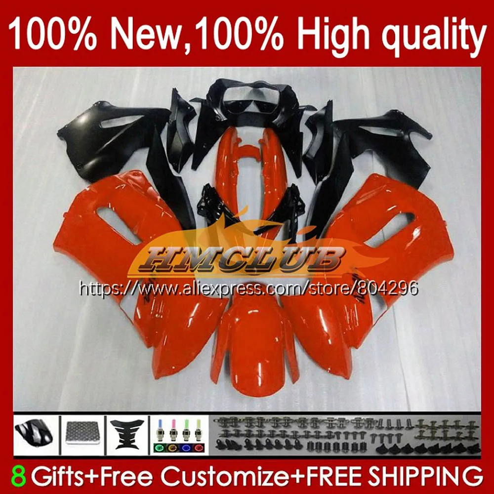 

Корпус для KAWASAKI NINJA 650R ER6 F 650 R 2006 2007 2008 глянцевый оранжевый 111No.11 Ninja650R ER-6F 06-08 ER 6F ER6F 06 07 08 обтекатель