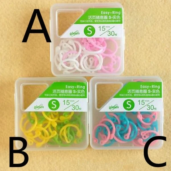 30 шт./кор. Творческий Цветной легко кольцо Бумага Тетрадь свободные ноутбук