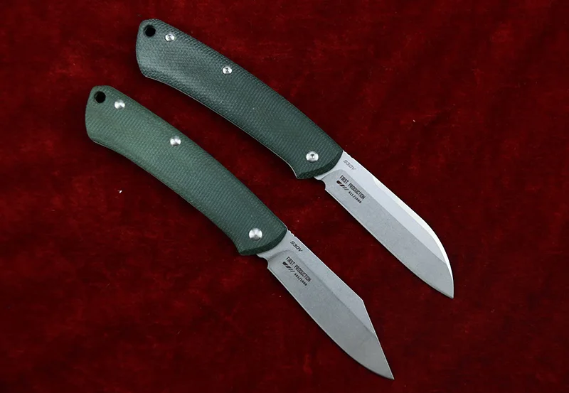 LEMIFSH 318/319 Микарта/G10 Ручка Mark s30v Клинок Кемпинг Охота Карманный фрукт EDC инструмент