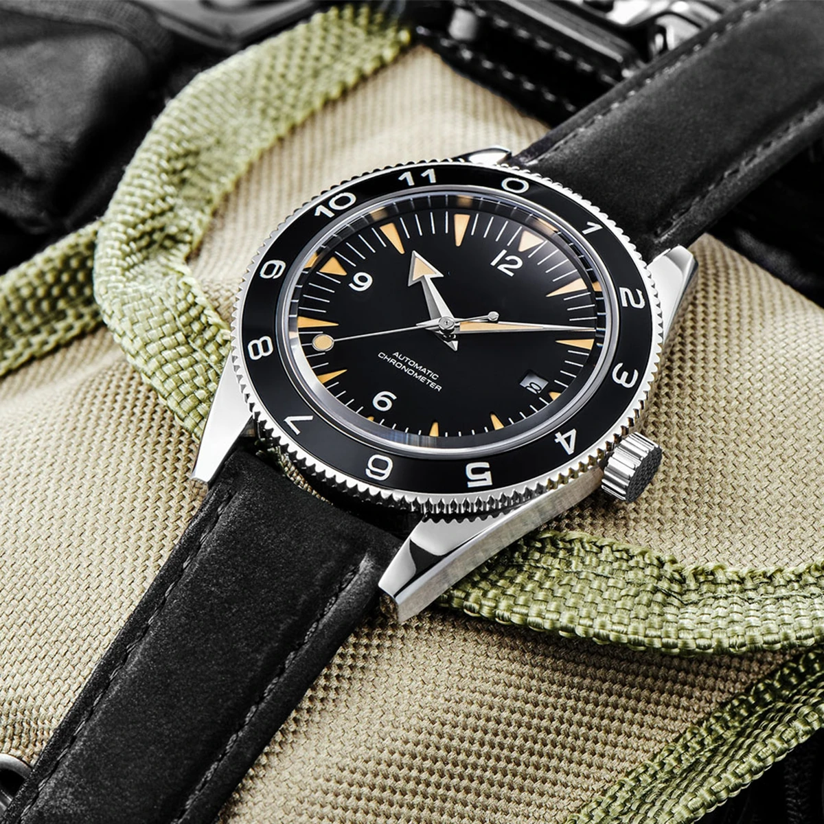 Часы наручные NH35 Мужские механические автоматические Роскошные брендовые в