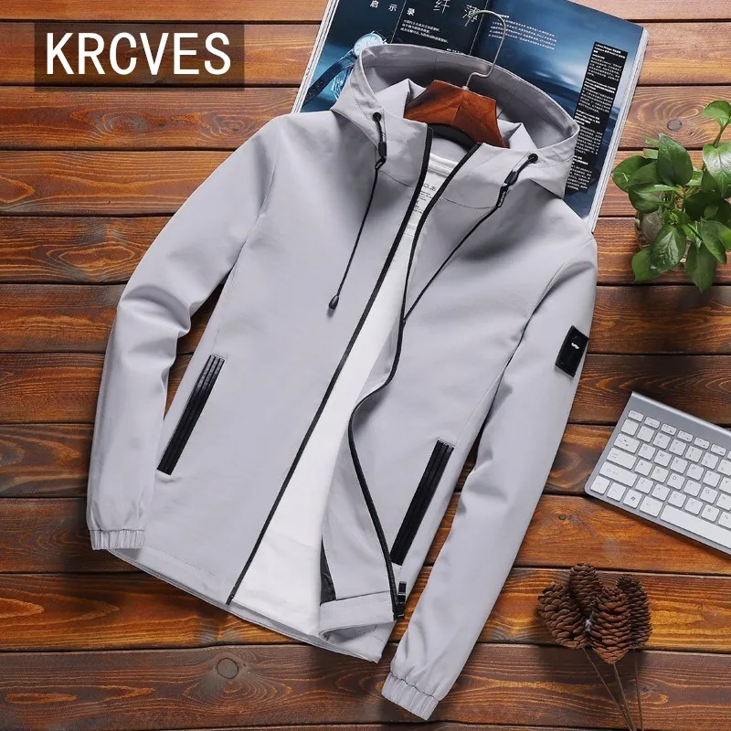 

Trendy Spring And Autumn Men'S Casual Versatile Work Coat 2021 New Jacket Men'S Autumn Korean Hoodie