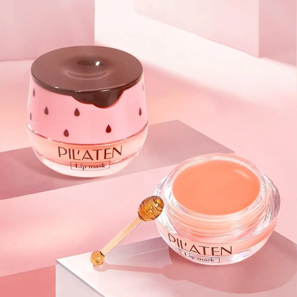 

7.5g Lip Care Makeup Lip Balm Moisturizing Anti-cracking Good Night Lip Nourishing Mask Lipstick Primer To Fade Lip Lines