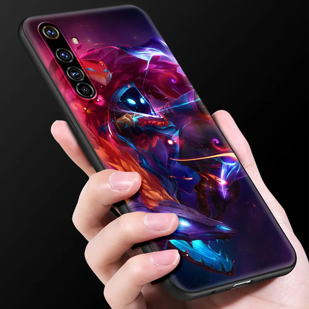 lol game shockproof case for realme c3 8 pro bag fundas silicone soft black cover for realme 6 7 pro c21 shell luxury coque tpu free global shipping