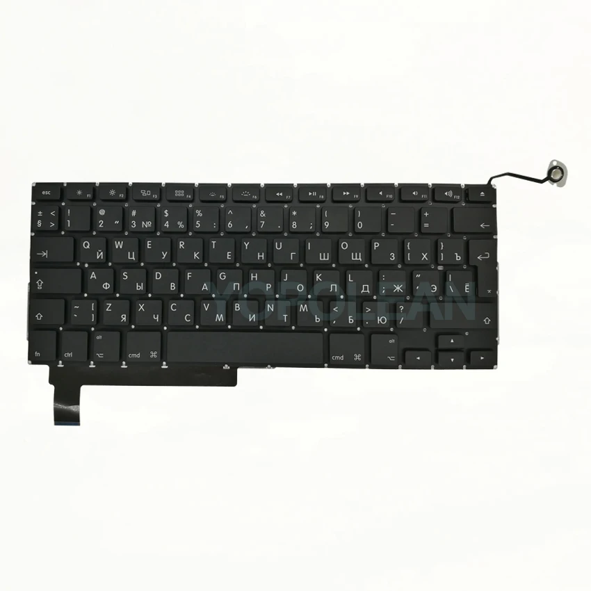Новый Macbook Pro 15 &quotA1286 русская Клавиатура Великобритании RU 2009 2010 2011 2012