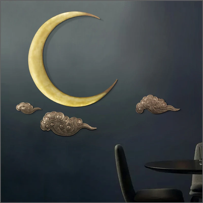 Светодиодная лампа для спальни настенные светильники креативная Луна Wandlamp смолы