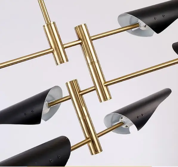 Креативная люстра в форме самолета для гостиной столовой виллы выставочного