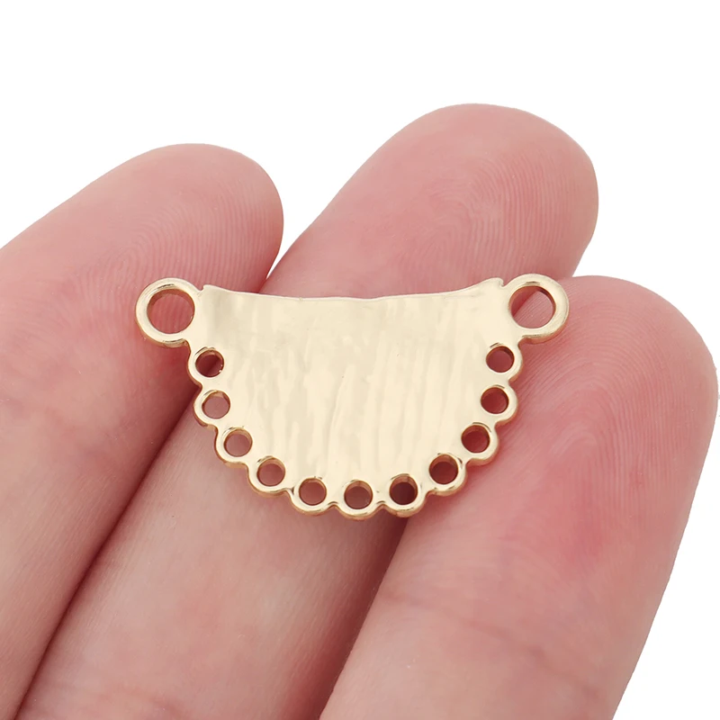 ZXZ 10 шт. подвески для люстры золотого цвета сережек ожерелий ювелирных изделий