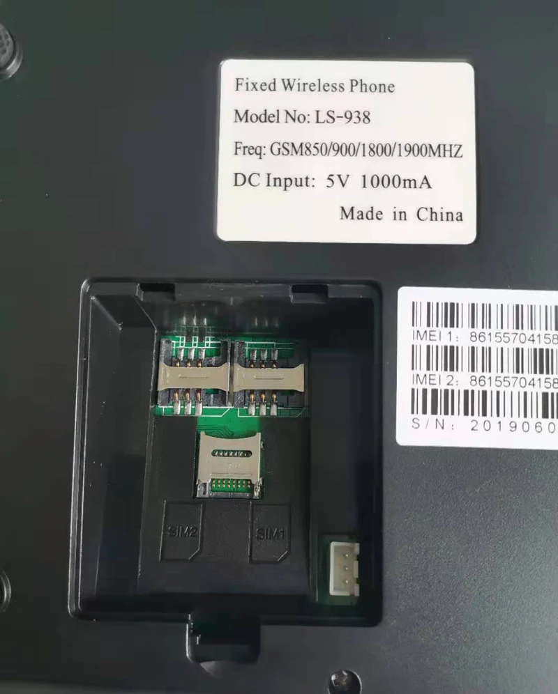GSM 850/900/1800/1900 МГц Фиксированная беспроводная телефонная запись FM радио MP3 TNC