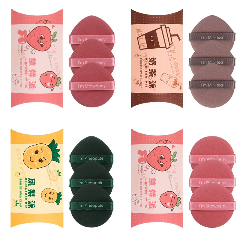 

3/7 Pieces Makeup Blender Makeup Puff Makeup Sponge Soft Foundation Puff Sponge Beauty Tool Lady Makeup Accessories