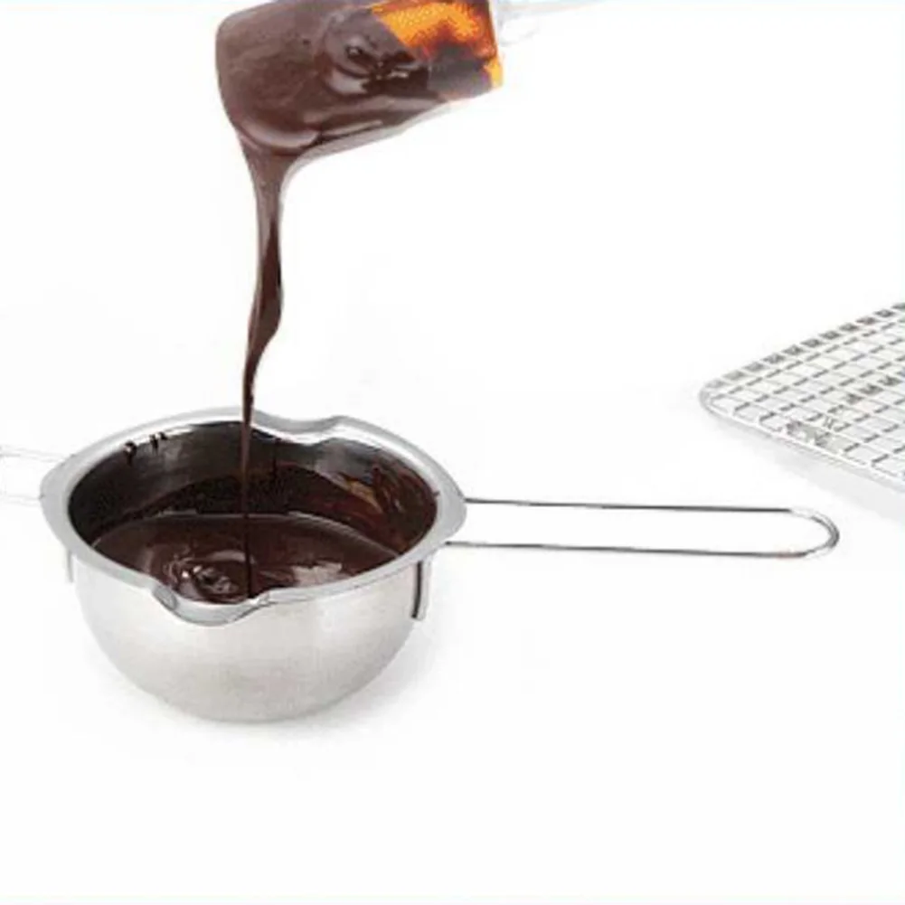 

Stainless Steel Chocolate Melting Pot Double Boiler Milk Bowl Butter Candy Warmer Pastry Melt Kitchen Dessert Baking Tool