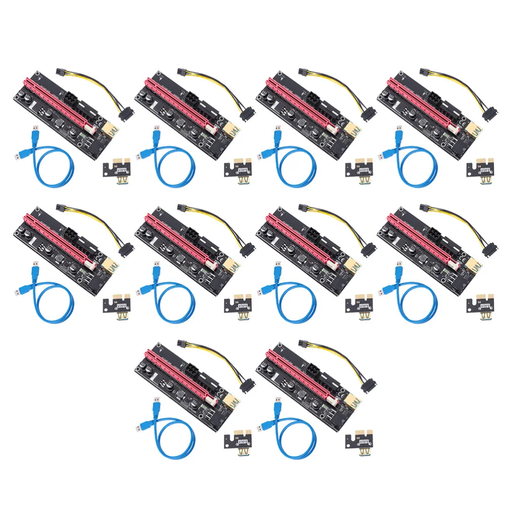 

3 Sets PCI-E 1x to 16x Extender Mining Extender Computer Part Accessory