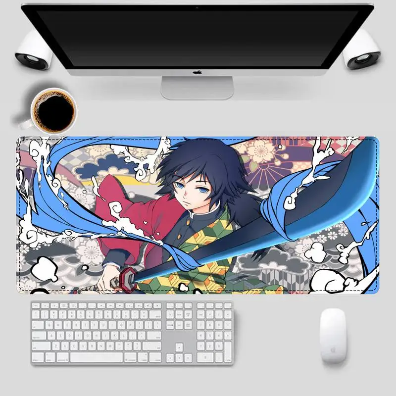 Хорошая демон убийца игровой Мышь коврик Pad большие для рабочего стола компьютер