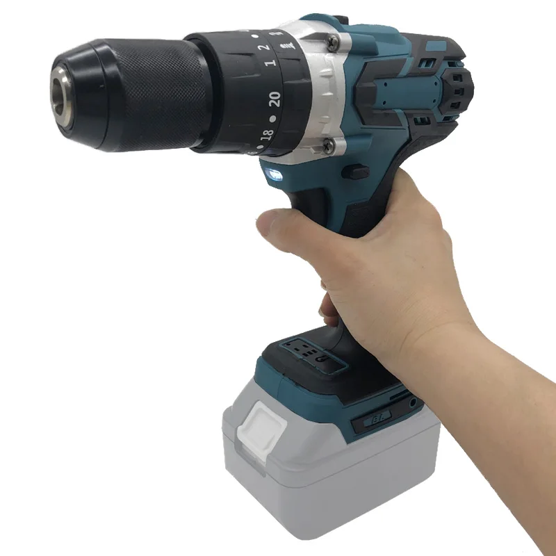 Электрическая безщеточная ручная дрель Makita 18 в для аккумулятора bl1840 bl1860b и т. д. A