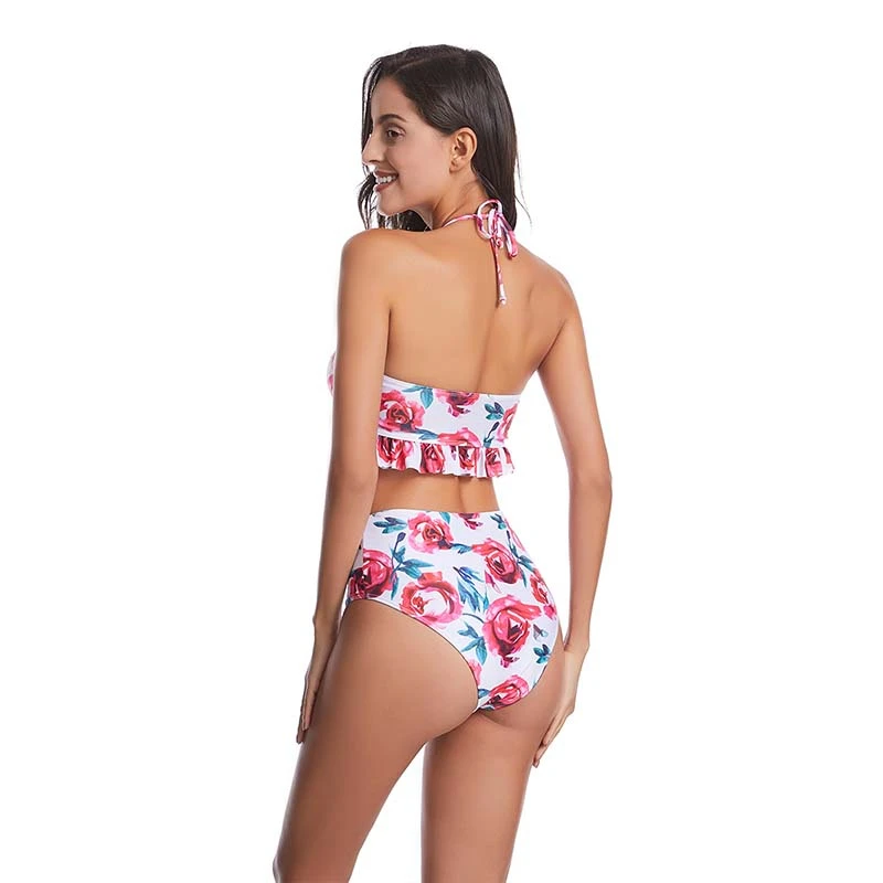 K8356 раздельный купальник женский взрослый полиэстер спандекс новый сексуальный