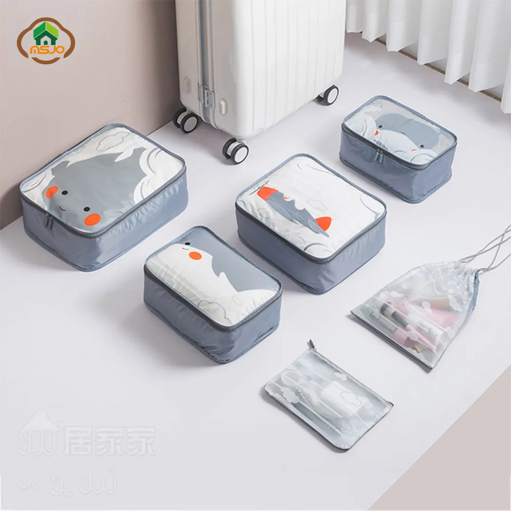 Дорожные сумки для хранения MSJO портативные водонепроницаемые одежды обуви