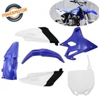 Комплект пластиковых обтекателей для мотоцикла, оболочка радиатора для YAMAHA YZ85 YZ 85 2015 2016 2017 2018