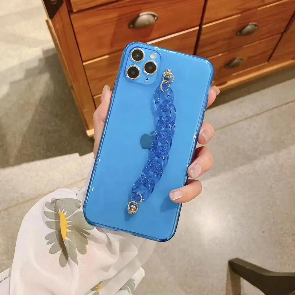 Флуоресцентный браслет мягкий ТПУ противоударный чехол для телефона VIVO X27 S5 X23 Z6