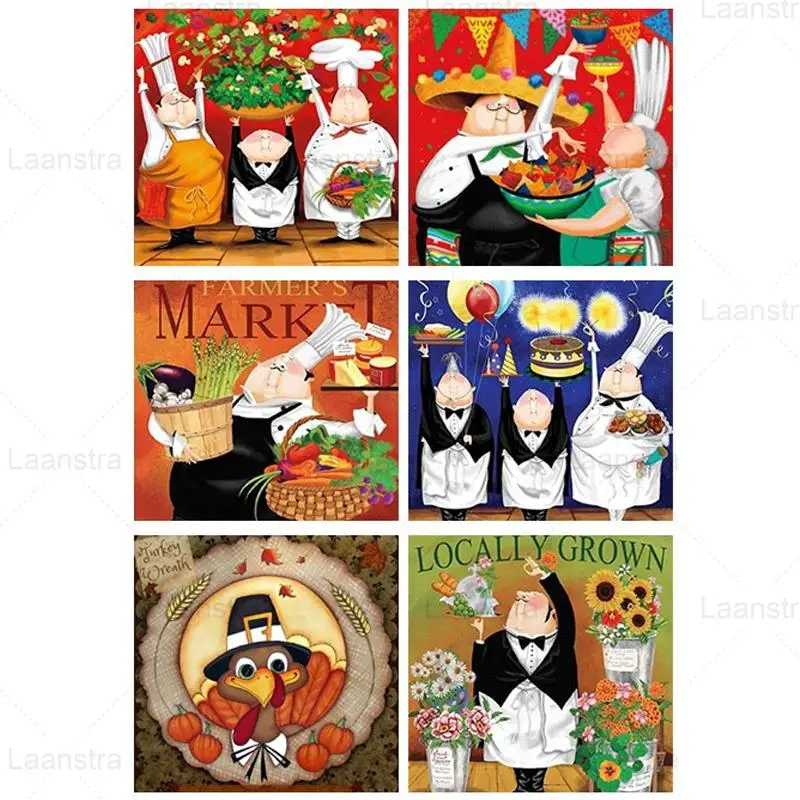 5D &quotсделай сам&quot полный штатив мексиканский стиль мультяшный персонаж