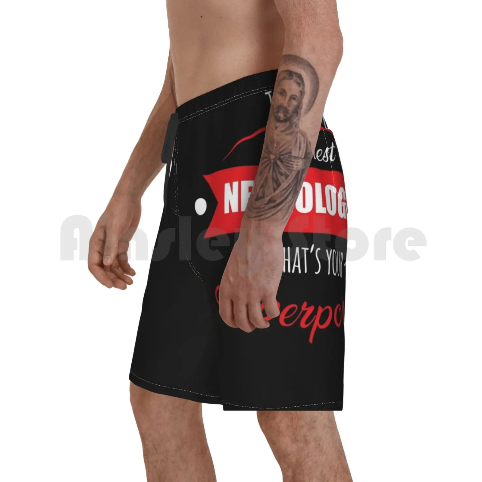 

Beach Shorts I'm The Coolest Neurologist , What's Your Superpower  Neurologist Superhero