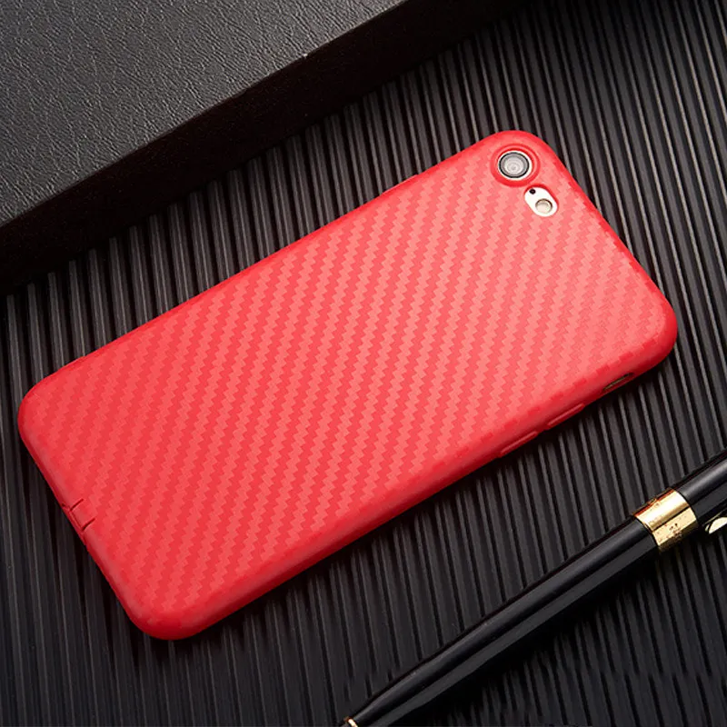 Ультра тонкий чехол для телефона Apple iPhone 6 6s 7 Plus 8 X чехлы смартфонов чистый синий