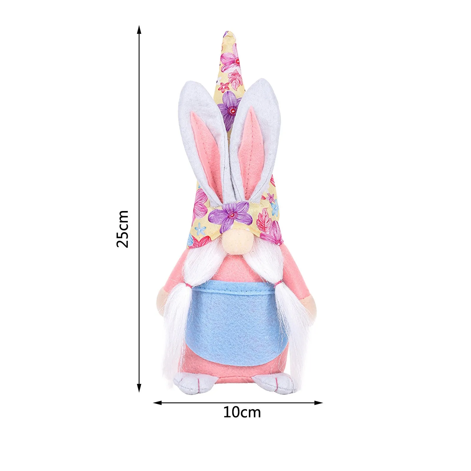 

2pcs Easter Bunny Carrot Dwarf Faceless Doll Decoration Home Decorations Kids Gift Favor Easter Decor Supplies Figurines New