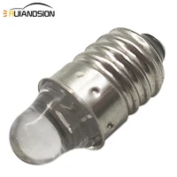1pcs xenon white e10 screw base led torch headlight flashlight bulb 3v wholesale