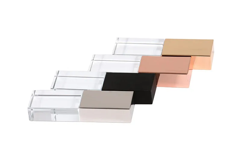 JASTER кристалл usb палочки 3d печать логотип на заказ 10 шт. 4 ГБ 8 ГБ 16GGB 32 Гб 64 ГБ usb флэш-накопитель прозрачное стекло
