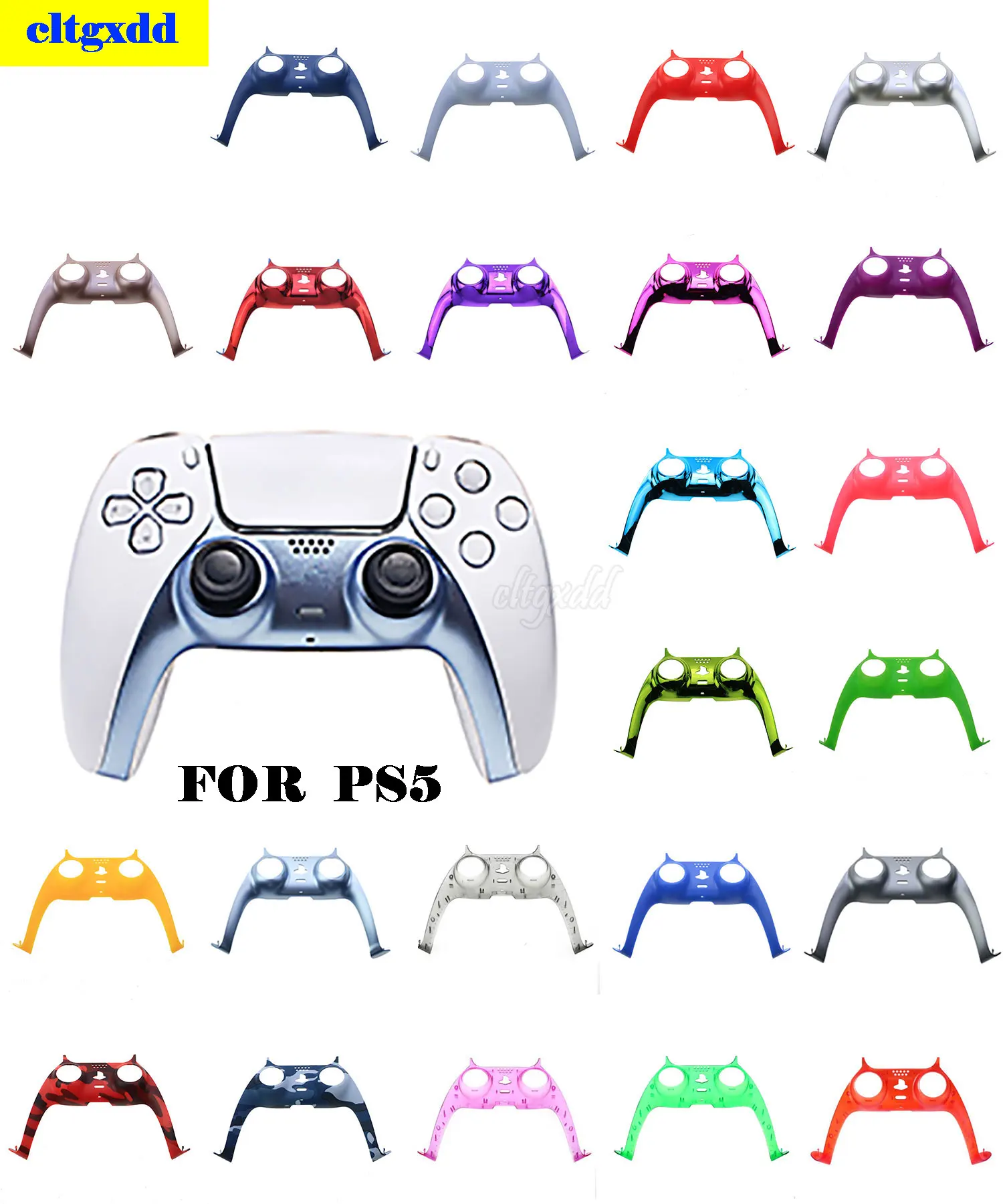 

Spray/normal/gold-plated/transparent shell FOR PS5 color accessory handle decorative strip