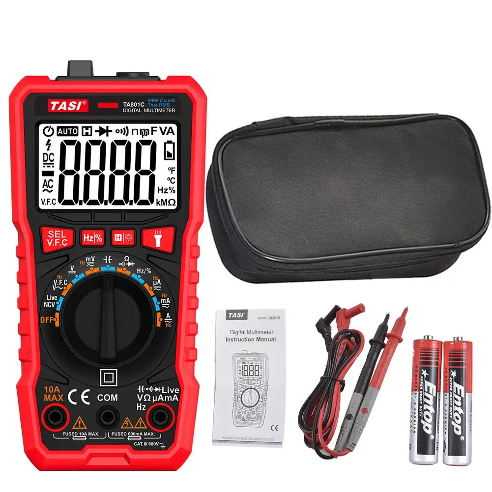 Цифровой мультиметр с автоматическим выбором диапазона измеритель