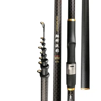 4 rock fishing rod 3 6m 4 5m 5 4m telescopic fishing sticks carbon fiber peche en mer ultralight hard spinning canne