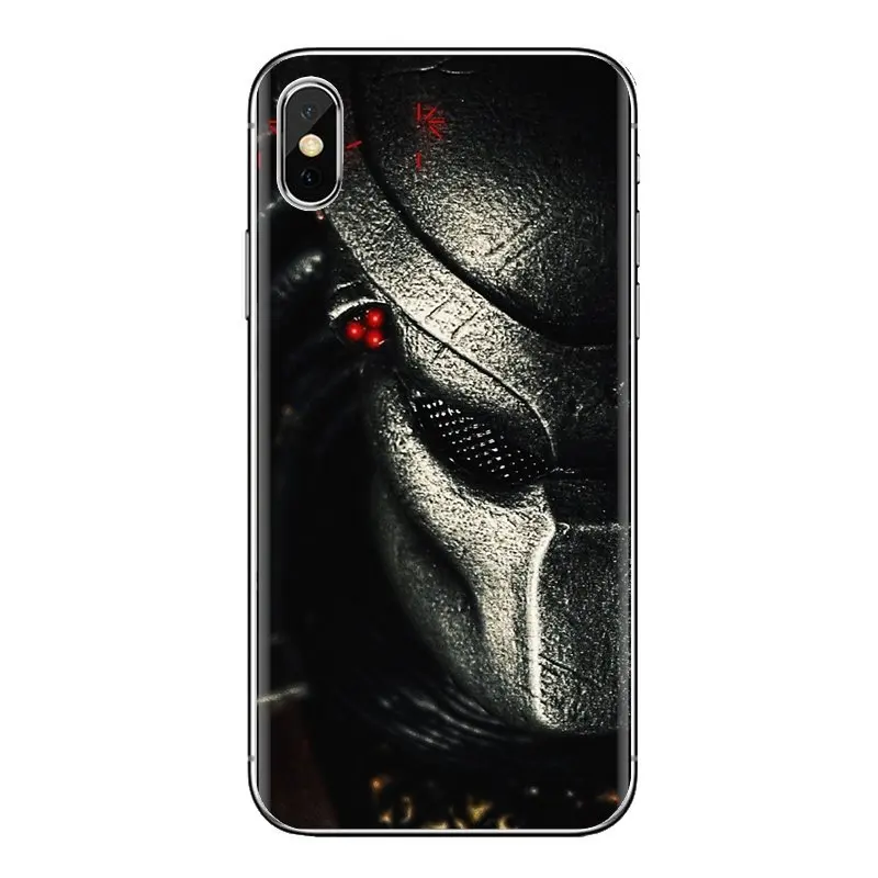 Для iPod Touch Apple iPhone 4 4s 5 5S SE 5C 6 6S 7 8 X XR XS Plus MAX мягкие прозрачные чехлы-оболочки Чужой