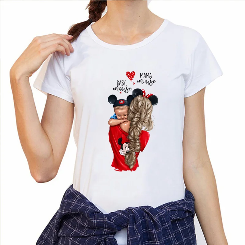 TJCJFO женская одежда 2019 Лето Харадзюку каваи Супер футболка &quotМама" Досуг Vogue