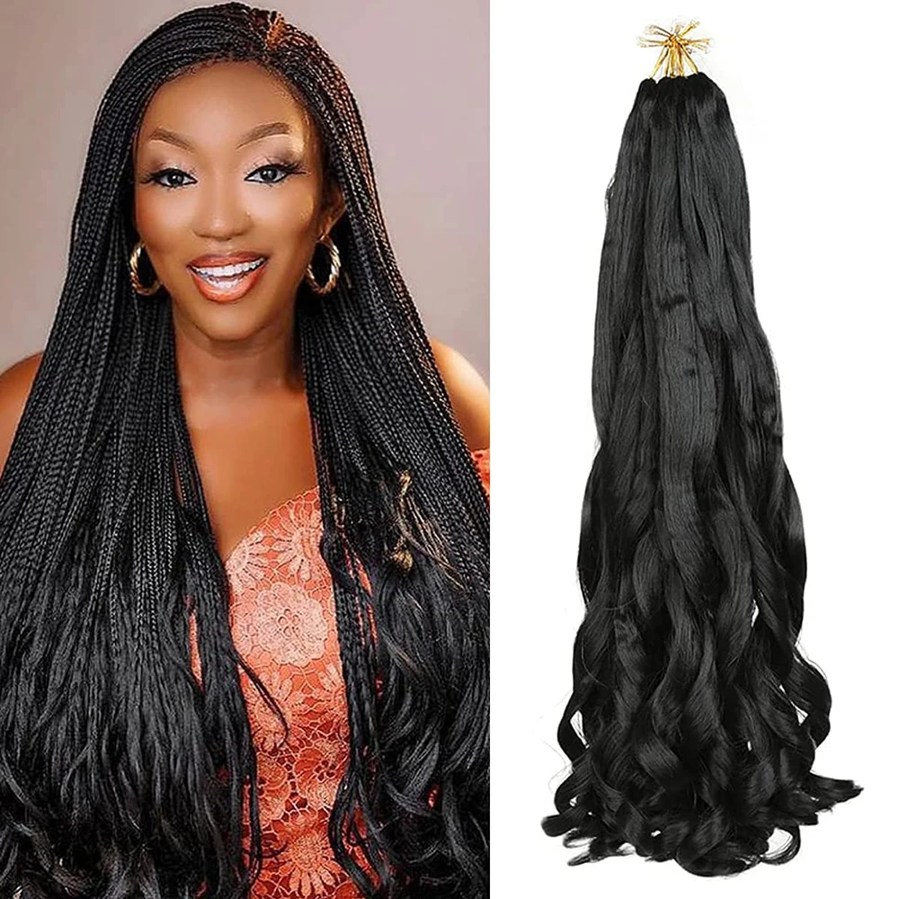 

Dansama Loose Wave Spiral Curl Braid Synthetic Hair Ombre Pre Stretched Crochet Braiding Hair For Women Extensions French Curls