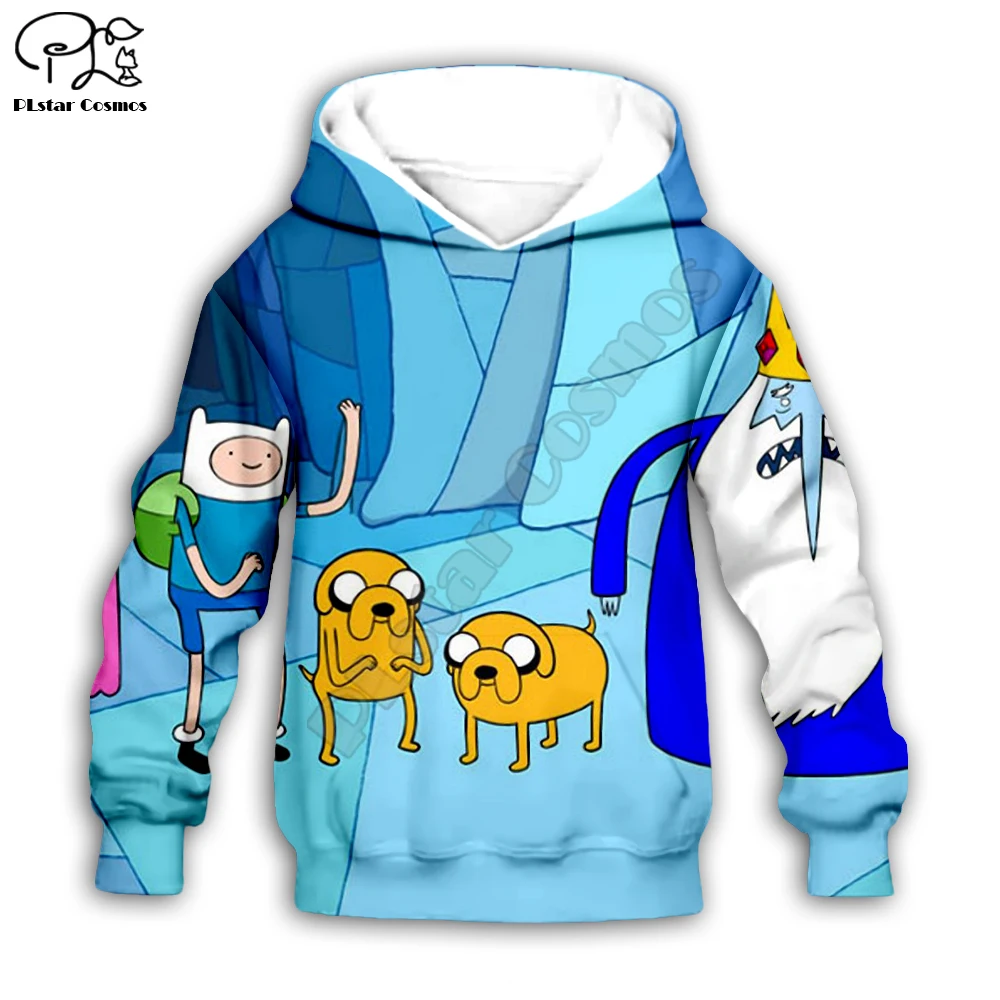 Детский спортивный костюм с 3D принтом Время приключений|Сочетающаяся одежда для