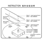 Бесшумный кварцевый механизм для настенных часов, набор для самостоятельной сборки, работающий от батарейки