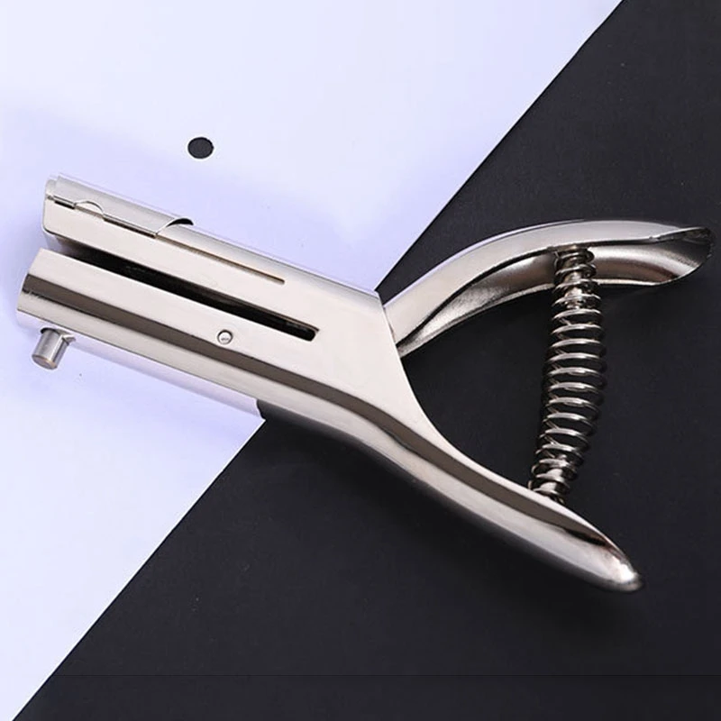 6 мм Ручные плоскогубцы с круглыми отверстиями мощные перфоратор для ПВХ карты