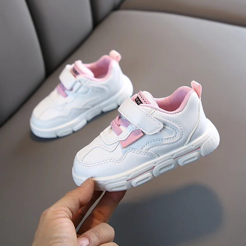 Детская белая обувь Новинка весна-осень 2020 Повседневная для мальчиков корейские